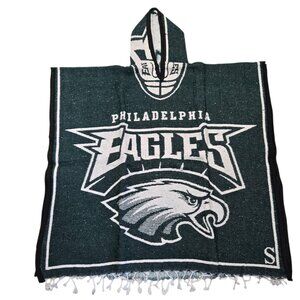 Philadelphia Eagles Hooded Poncho with hood